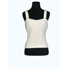 Izayla white tank top cami top