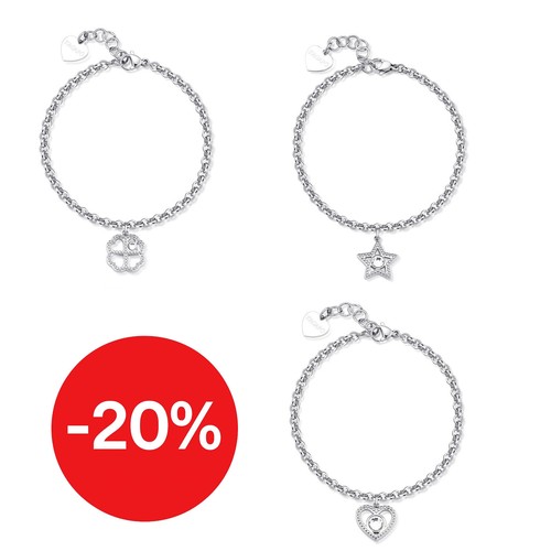 Bracciale donna acciaio - bracciale,