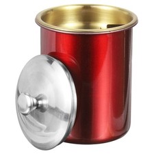 Car ashtray with lid stainless - with,