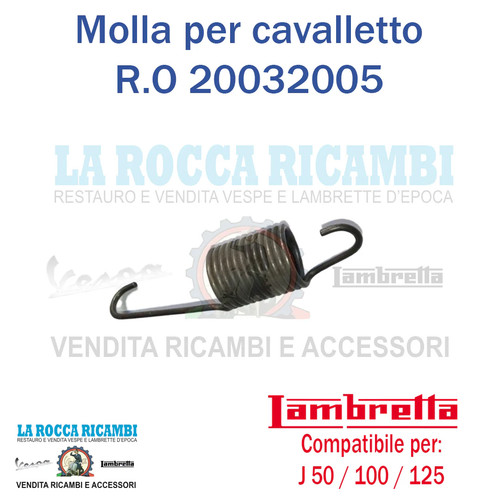 Molla cavalletto lambretta - molla,
