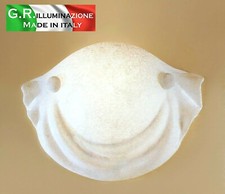 APPLIQUE CLASSICA MODERNA 1 LUCE LAMPADA DA PARETE IN VETRO CAMERA BAGNO CUCINA