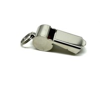 Fischietto metallo cromato