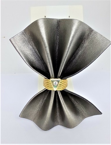 Anello diamante oro giallo - *,