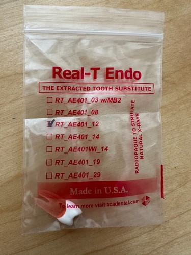 Acadental real endo - #12,