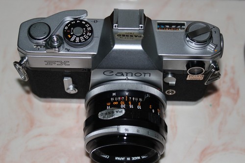 Fotocamera reflex 35mm canon - reflex,