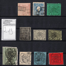 L13 FRANCOBOLLI ASI - bel