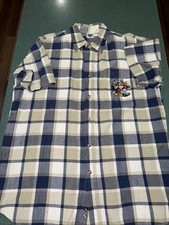 Walt Disney Plaid Button Down