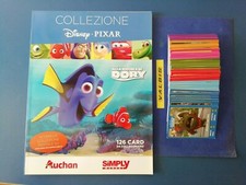 ALBUM VUOTO PIÙ SET COMPLETO DI 126 CARDS DISNEY PIXAR SIMPLY