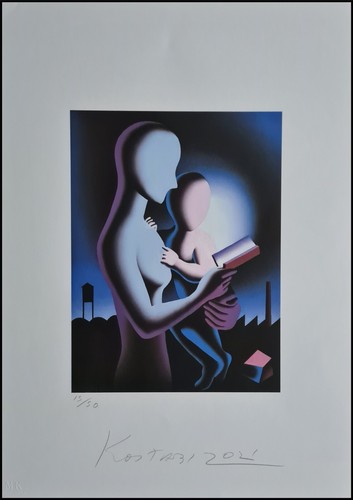 Mark kostabi untitled 70 - *,