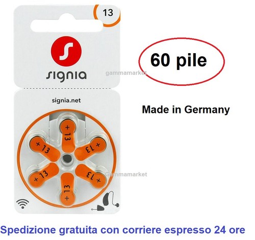 Pile batterie signia 13 - signia,