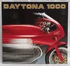 Moto Guzzi Daytona 1000 Fuel Iniection Depliant Pubblicitario A 4 Ante 8 Facciat