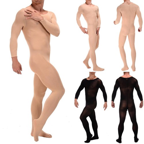 Calze wetlook mesh - , manica