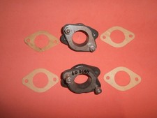 2X SUPPORTI CARBURATORE IN PER ALFA GT JUNIOR ALFETTA SPIDER 2000 BERL.  D.40mm