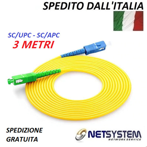 Patch cord upc - patch, sc/upc-sc/apc