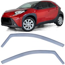 Deflettori Antivento Antivento Nero Smoke,per Toyota Aygo X dal 21