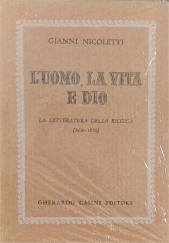 Nicoletti gianni l uomo la - nicoletti,gianni.,