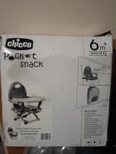 Chicco Pocket Snack Rialzo Sedia per Bambini 6 Mesi-3 Anni (15 kg), Seggiolino P