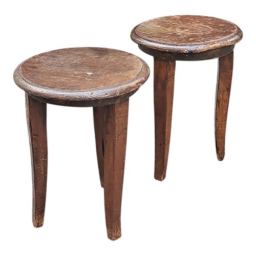 Coppia panchetti sgabelli - coppia,