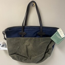 Borsa Filson zip verde lontra