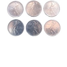 Moneta 50 Lire 1976, 1973