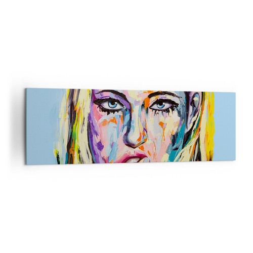 Quadro tela 160x50cm olio - su,