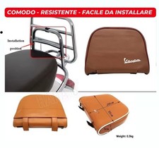 Schienale a sgancio per porta pacchi Per Vespa primavera 150 Sprint GTV GTS 300