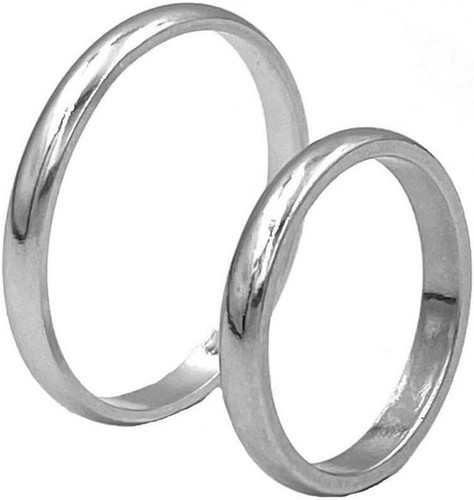 Coppia fedine argento 925 - fedine,