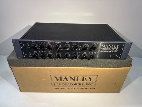 Manley stereo pultec eqp - pultec, eqp-1a