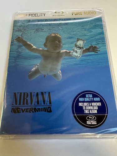 Nirvana nevermind blue - nirvana, blue-ray