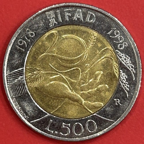 Italia 500 lire - 500, 20°