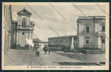 Catania San Giovanni La Punta ABRASA cartolina QQ0279