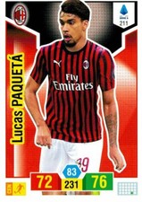 PANINI ADRENALYN XL CALCIATORI 2019-2020 CARD N. 211 LUCAS PAQUETA (MILAN)