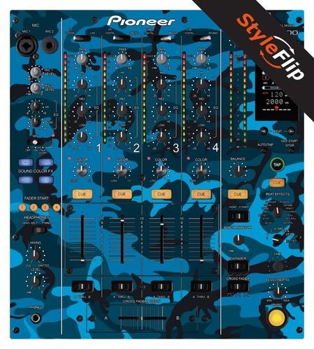 Pioneer djm 800 blu - |, mimetico