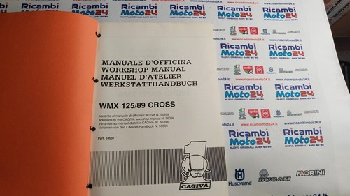 Manuale officina cagiva wmx - manuale,