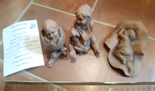 3 SCULTURE IN TERRACOTTA NICO VENZO (CON CERTIFICATO DI AUTENTICITA')