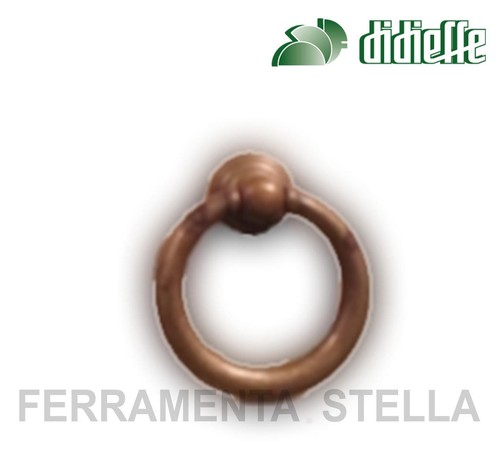 Maniglietta ottone anticato - ottone,