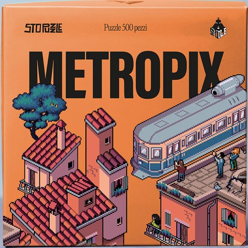 Puzzle 500pz metropix art - art, by