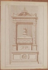 RICORDI DI ARCHITETTURA MONUMENTO AGAZZOTTI CAMPOSANTO MODENA 1890 MONUMENTI