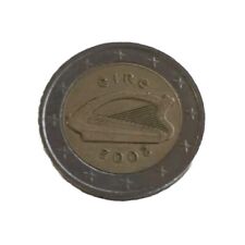 Moneta da 2 euro Irlanda rara EIRE 2002 con errore di conio unica al mondo.