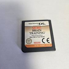 Gioco More Brain Training cartuccia Nintendo DS compatibile con 3DS