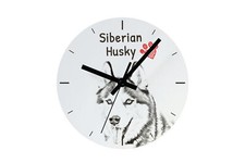 Orologio Siberian Husky Con