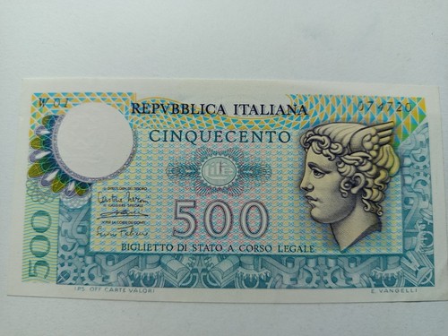 500 lire mercurio - 500,