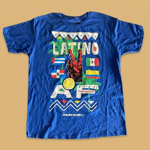Shirt reason brand latino af - reason,