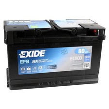 Batteria Auto Exide EFB 80Ah