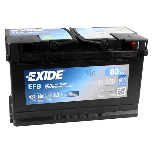 Batteria auto exide efb - batteria,