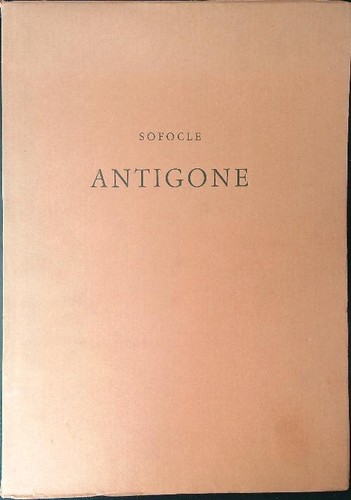 Antigone sofocle 1979 - sofocle,