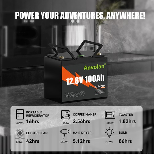 Batteria litio 12v 100ah - al,