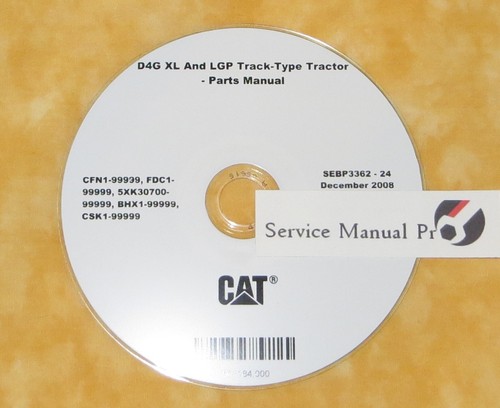 Sebp3362 caterpillar d4g - caterpillar,