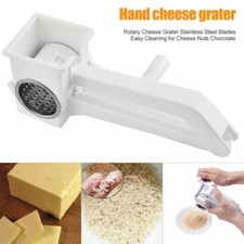 Grattugia Formaggio Rotante Acciaio Inox Affettatrice Taglio Manuale Grattugia Multifunzione