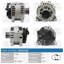 115 CV Alternatore per FORD Grand C Max DXA/CB7, DXA/CEU 1.6 TdCi KW 85 CV 115